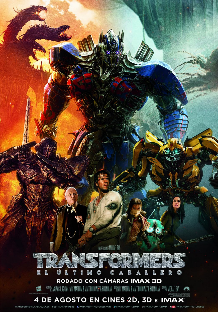 Transformers: El último caballero 2017